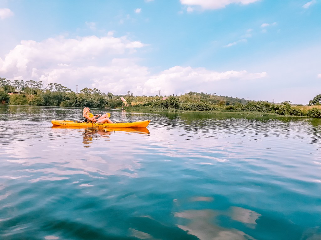 kayaking the Nile river