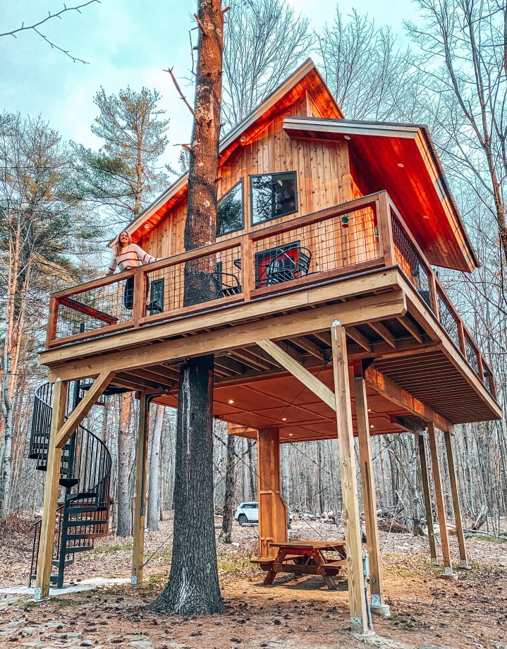 A Maine Eco-Luxury Treehouse&nbsp;Escape
